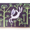 Blank greetings card, Cow Parsley Hare - Image 9