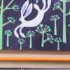 Blank greetings card, Cow Parsley Hare - Image 3