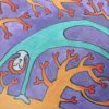 Blank Greetings Card 107 |  Card with Dancer, Yoga - Image 4