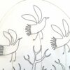 Beautiful Wire Wall Hanging of Birds Flying - Image 5