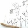 Beautiful Wire Wall Hanging of Birds Flying - Image 4