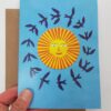 Blank Greetings Card 133 | Swooping Swallows - Image 3