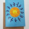 Blank Greetings Card 133 | Swooping Swallows