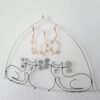 Cats with Mice Wire Wall Hanging - Image 2