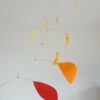 Warm Red Orange Yellow Kinetic Mobile - Image 2
