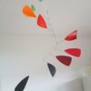 Red, Orange and Yellow Hanging Triangle Mobiles - Image 8