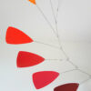 Red, Orange and Yellow Hanging Triangle Mobiles - Image 6