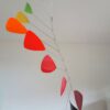 Red, Orange and Yellow Hanging Triangle Mobiles - Image 4
