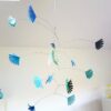 Blue and Green Kinetic Fan Mobile - Image 6
