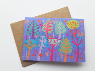 Blank greetings card, Autumn Woods - Image 2