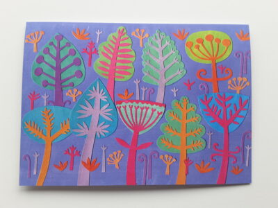 Blank greetings card, Autumn Woods - Image 4