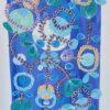Microscopic Blue, A4 giclee print of original collage
