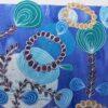 Microscopic Blue, A4 giclee print of original collage - Image 5