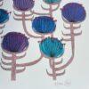 Blue Flowers, A4 giclee print of original artwork - Image 4